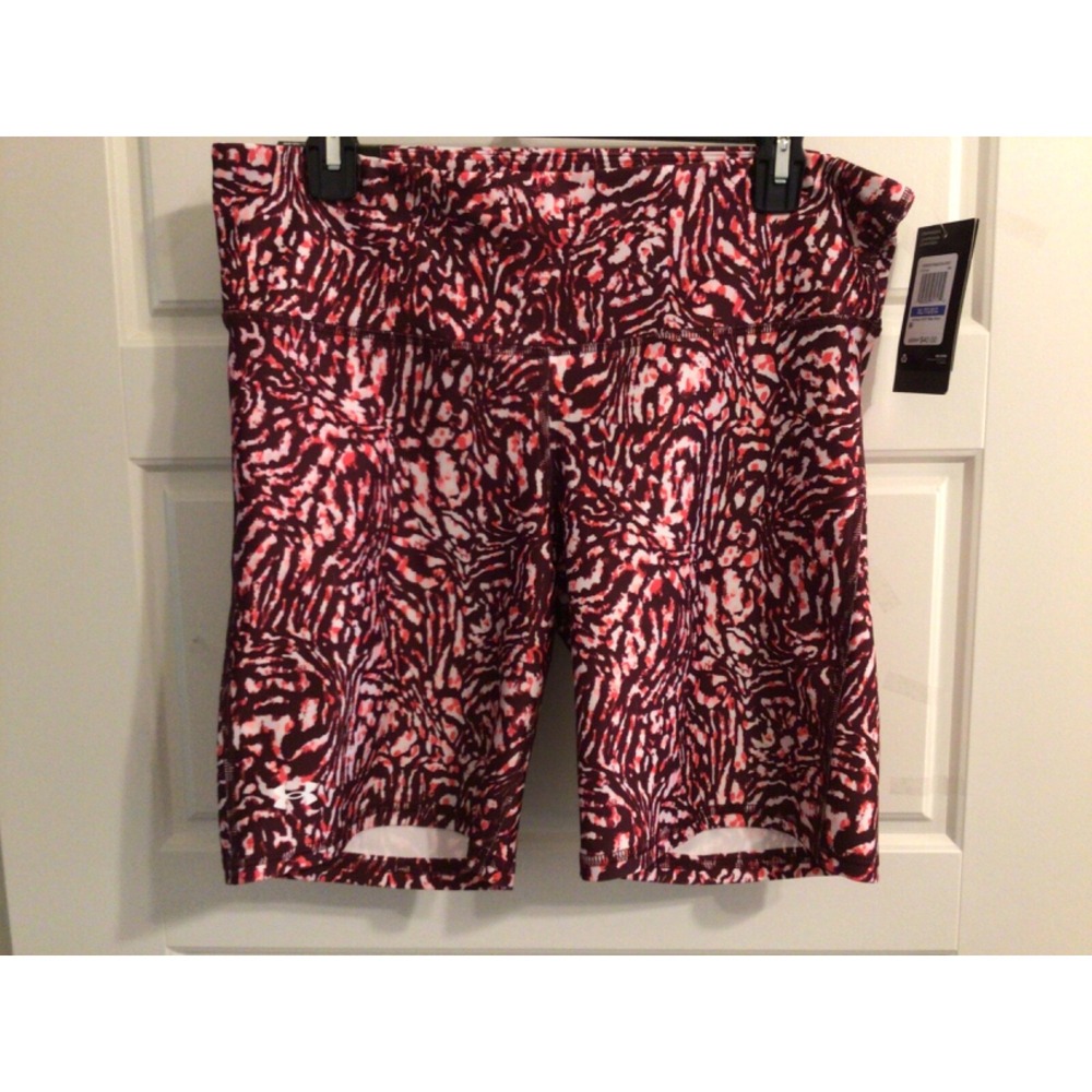 Under Armour Women AOP Bike Shorts Size XL - 1372143 664 $40.00